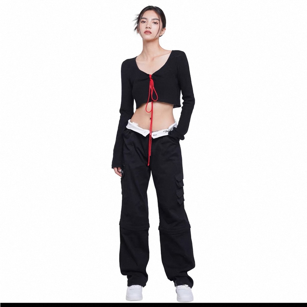 Black Cargo Pants